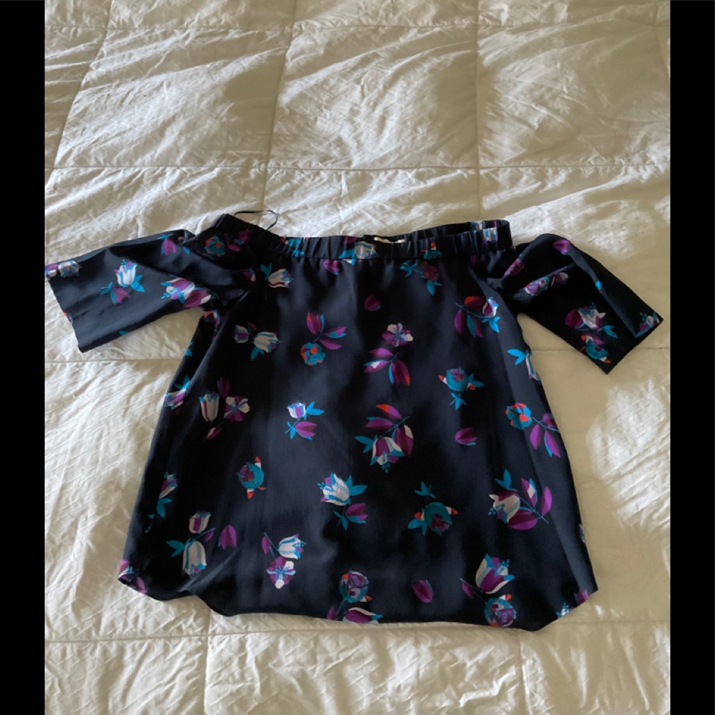 Rebecca Taylor Off The Shoulder Blouse